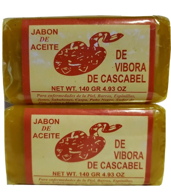 De Oil Soap Cascabel Rattlesnake Vibora Jabon Aceite 6pk Acne 6 Skin