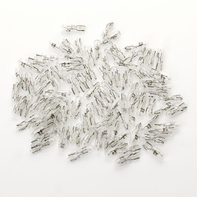 100x B-Ware 24-30V 0,7W 30mA / 24V 30V / T5 Lampe / Lamp Bulb Wedge W2x4.6d