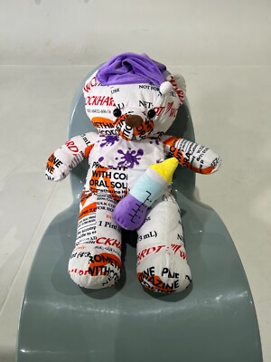 WOCK BEAR By yami ぬいぐるみ 2ft Tall Baby Wock Bear By Yami Plush Doll Lean Wockhardt RARE | eBay