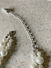 VINTAGE DOUBLE STRAND FAUX PEARL 17" WITH 3" EXTENDER NECKLACE — photo 3