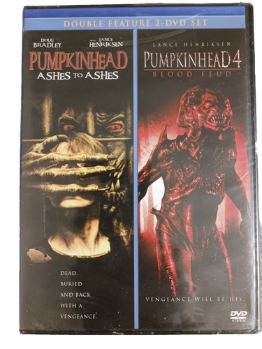 Pumpkinhead 3 Ashes To Ashes + Pumpkinhead 4 Blood Feud DVD 2-Disc