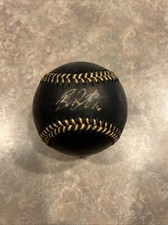 RARE Billy Butler Auto’d Black OMLB Baseball #29/50 Just Memorabilia, Inc COA