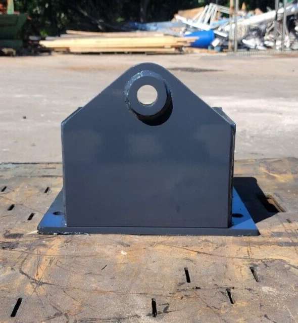 WAIN ROY / TAG QC27 1.25 PIN EXCAVADORA ACCESORIO ACOPLADOR MONTAJE PERNO EN PLACA Foto 3 de 4