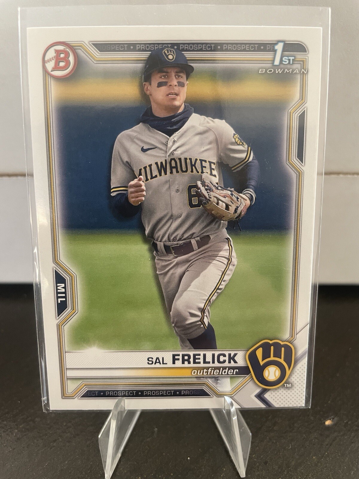 2021 Bowman Draft #BD-172 Sal Frelick 1st Bowman  Milwaukee Brewers