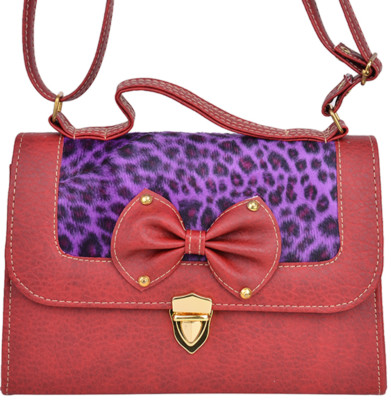 Cute Vintage LEO Bow SCHLEIFEN Umhängetasche / Bag Rockabilly