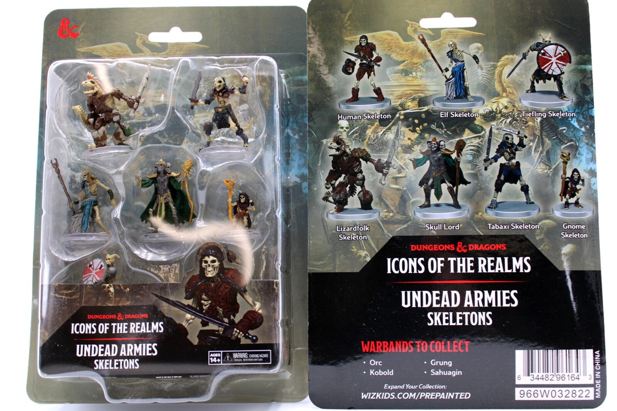 WZK96164 D&D Icons of the Realms: Undead Armies - Skeletons