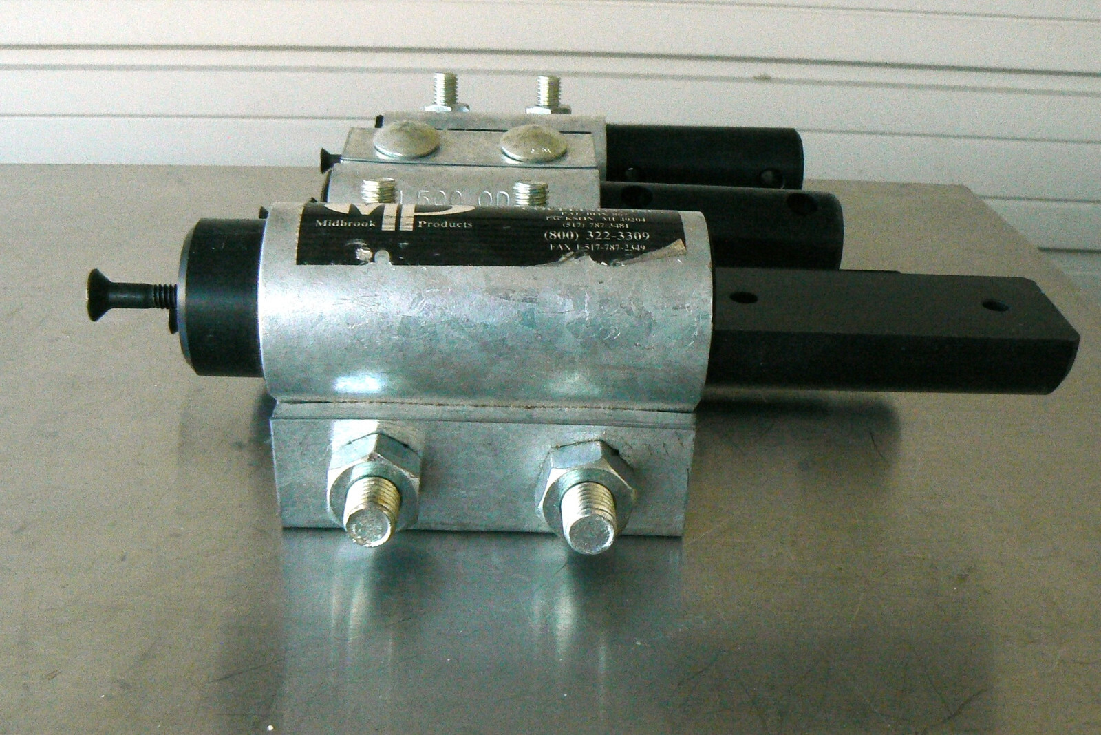 Clamps 1.50 Dia.  telescoping rods for microscope breadboard or rail  4)   [E8G]