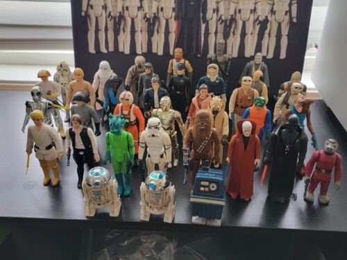 Vintage Kenner Star Wars 1977 1980 Figuren Lot * SIE WÄHLEN * 100 % KOMPLETT & ORIGINAL - Bild 1 von 341