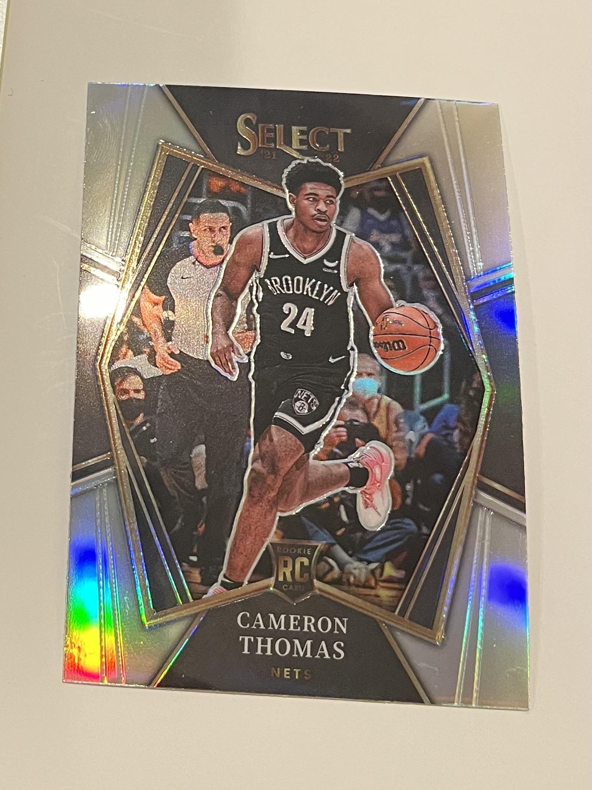 2021-22 Panini Select #126 Cameron Thomas Green Silver