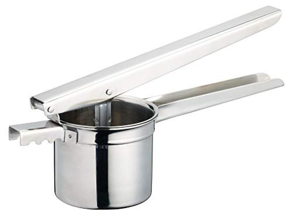KitchenCraft Masterclass Schiacciapatate in Acciaio Inox, Argento - NUOVO