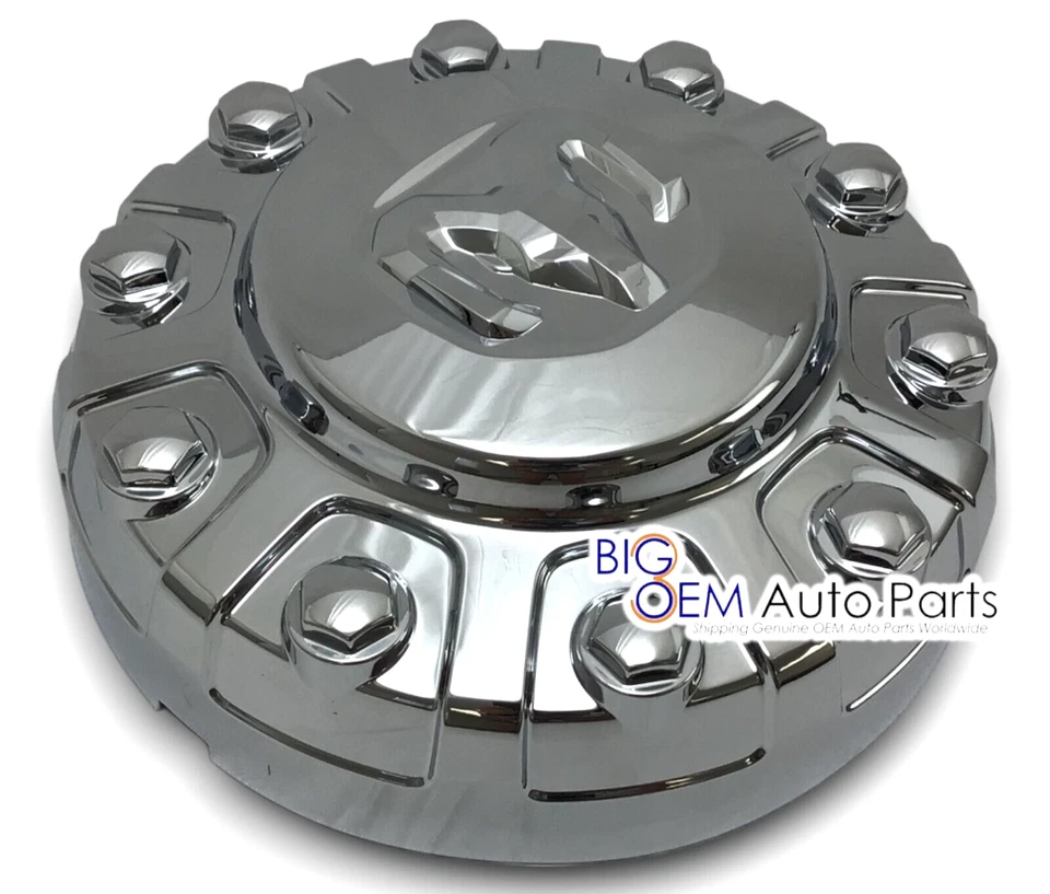 Оригинальный хромированный передний колпак центральной ступицы колеса 19,5 дюйма 2019–2025 Ram 4500 5500 6pg03sz0ab - Изображение 2 из 4