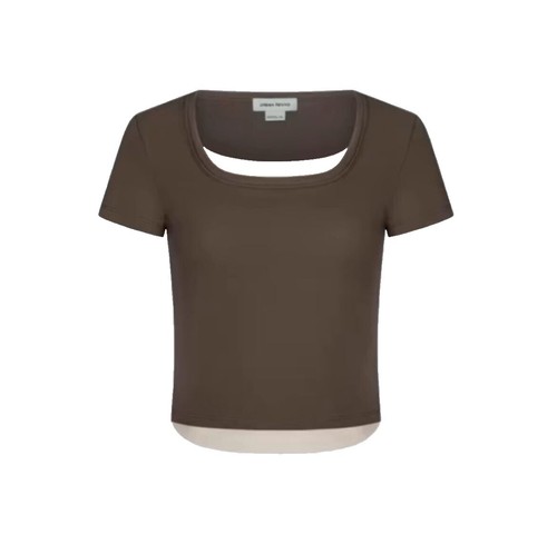GOOD GRIEF SFSC PRINTED HENLEY NECK TOP T-Shirt Gray Women USED | eBay