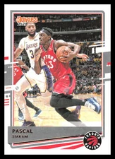2020-21 Donruss Pascal Siakam #48 Toronto Raptors 4C