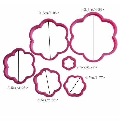 Biscuit Cutter Moulds Stars Shape Christmas Tree Cookie Cake Tools Cutter Mold - Picture 16 of 16
