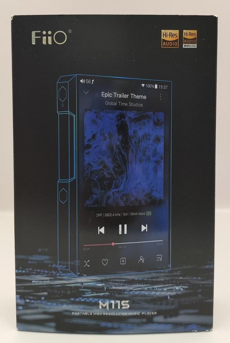 FiiO M11S Hi-Res Digital Audio Player DAP Dual ES9038Q2M DAC