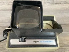 Vintage Argus Model 693 Electromatic Slide Viewer EC Tested