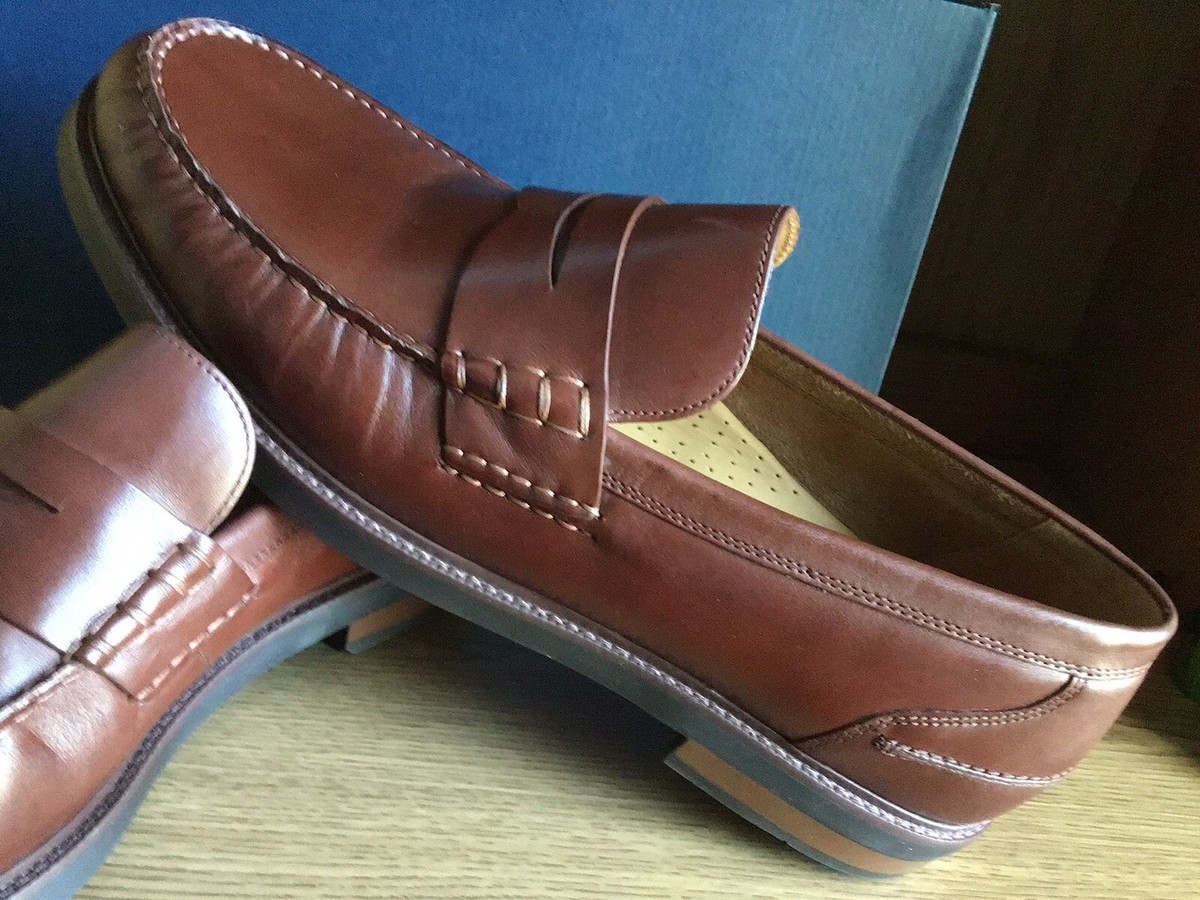 Cole Haan Pinch Prep Penny Loafer Scotch Dress US 12 M EU 45 Cole Haan Men main image 4