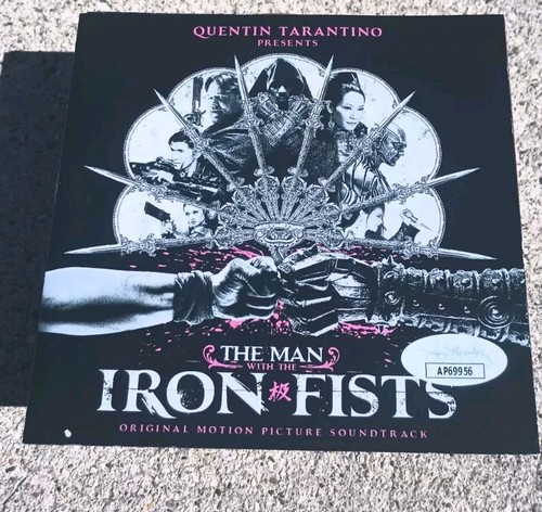 RZA Wu Tang SIGNED + FRAMED CD JSA COA The Man With The Iron Fists - Picture 2 of 3