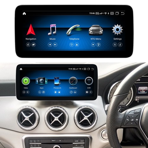 12.3 Android Screen Upgrade GPS Carplay Stereo Mercedes-Benz A CLA GLA G63 - Bild 12 von 16