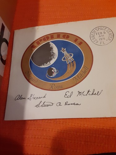US Apollo 14 Launch Facsimile Autograph KSC FEB 5 1971 SPACE COVER - Picture 2 of 4