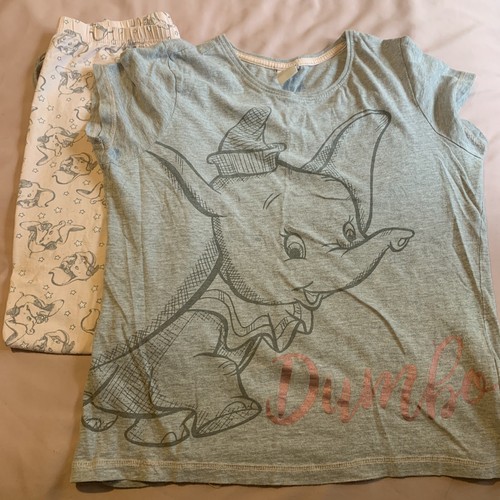 Damen Schlafanzug Gr. 6/8 Dumbo Design By Avon
