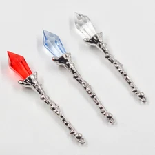 6PC Witch Magic Wand Scepter 1/6 Scale Dollhouse Miniatures Accessories Decor