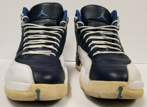 2012 Air Jordan 12 XII Retro Herren Gr. 13 Obsidian/Französisch blau 130690-410 - Bild 6 von 12