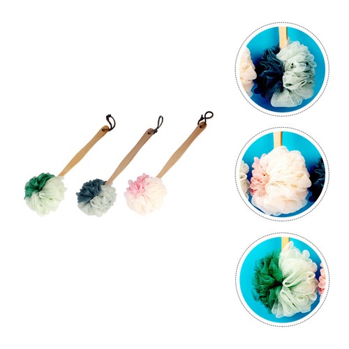 3pcs Bath Sponges Bathing Bathroom Spa Washing Shower Loofah Brush - Bild 12 von 12