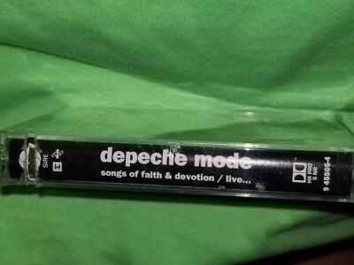 Songs of Faith and Devotion Live by Depeche Mode (Cassette, Dec