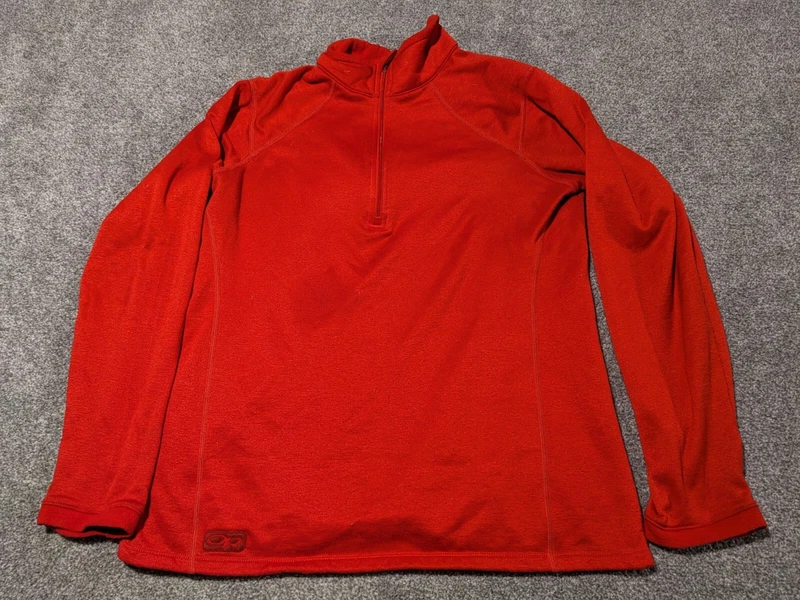 outdoor-research vanquish pullover hiking fleece sweater