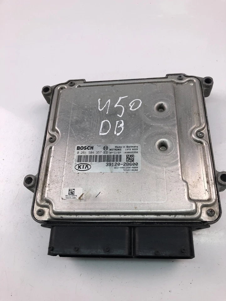 Centralina motore KIA CEE'D SW ED 39120-2B600 0261S04357 ECU 2010 27247001 - Immagine 2 di 4