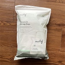 Motif Medical Breastmilk Storage Bags 100 Count BPA-Free Leak Proof Freezer Safe