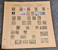 South American Stamps Lot 1883-1966 Stamped - Mounted - Hinged