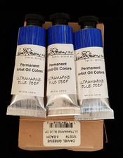 Richeson Permanent Oils - Daniel Greene - Ultramarine Blue Deep - 3 Tubes - 1.25