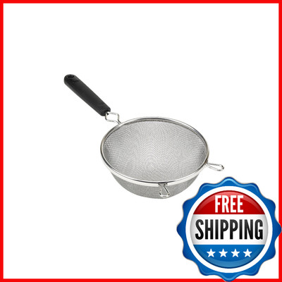 GoodCook Everyday 6'' Stainless Steel Fine Mesh Strainer with Handle