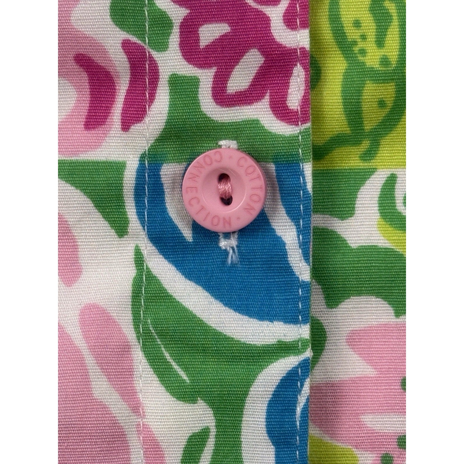 Cotton Connection Tropical Patchwork Sleeveless B… - image 4