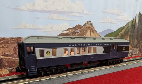 COCHE COMBINADO RAIL KING MTH 0-27 BALTIMORE Y OHIO MADISON 33-6221 | Zustand: New