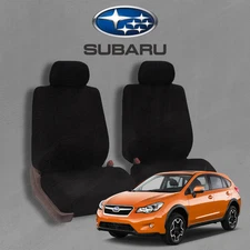For All Subaru Seat Covers Truck Fit 5pc Set Comfort Focus Black