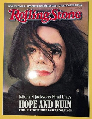 Rolling Stone August 2009 Issue 1084 Michael Jackson Final Days Rob Thomas