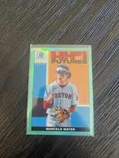 2022 Bowman Chrome Hi-Fi Futures Marcelo Mayer Aqua Refractor /125 Red Sox
