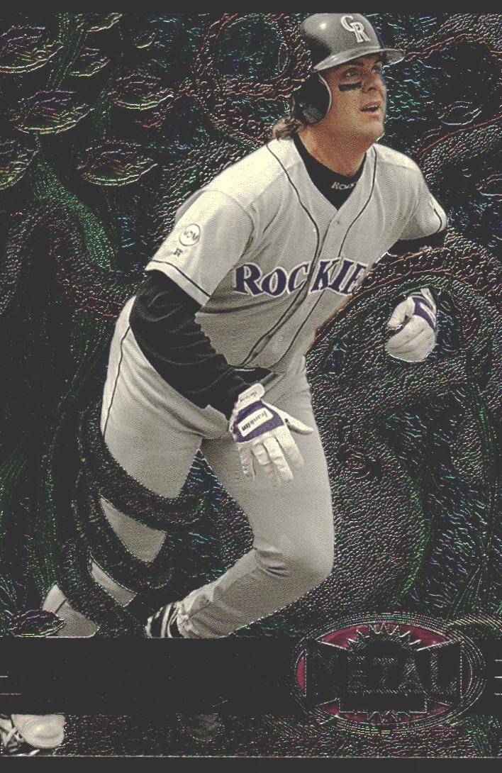 Larry Walker #76 1997 Metal Universe Colorado Rockies