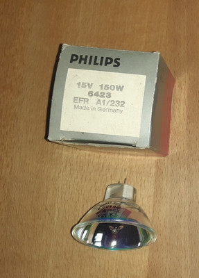 Philips EFR 6423 15V/150W GZ6,35 Neu OVP 