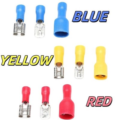 Insulated Female/ Male Crimp Connector Spade Electrical Wire Connector Terminal