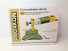 PROXXON UNIVERSALHALTER UH 34 ADJUSTABLE STAND COMPLETE W/ORIGINAL BOX