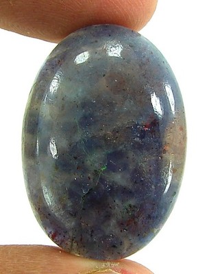 36.90 Ct Natürlicher Iolith Sunstone Cabochon Rohdiamant Für Wire Wrap