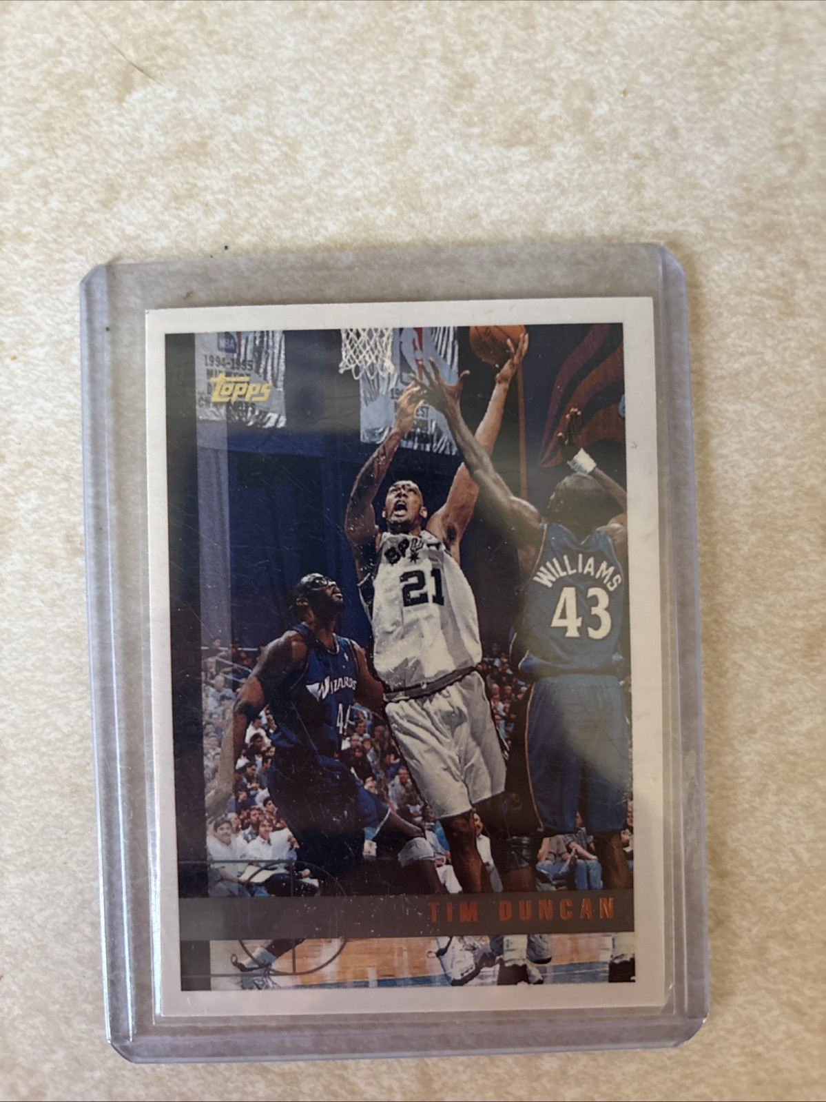 1997-98 Topps - Tim Duncan #115 (RC)