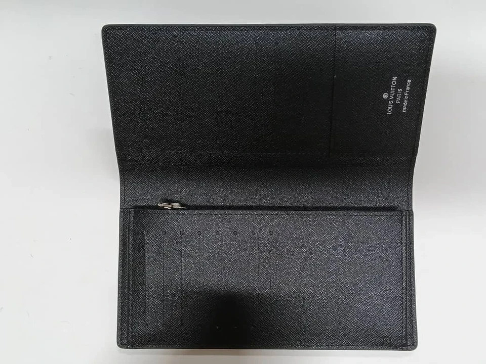 Louis Vuitton Monogram Eclipse Brazza Canvas Long… - image 8