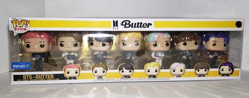 Funko Pop! Vinilo: BTS - BTS - Mantequilla - Paquete de 7 - (Exclusivo)