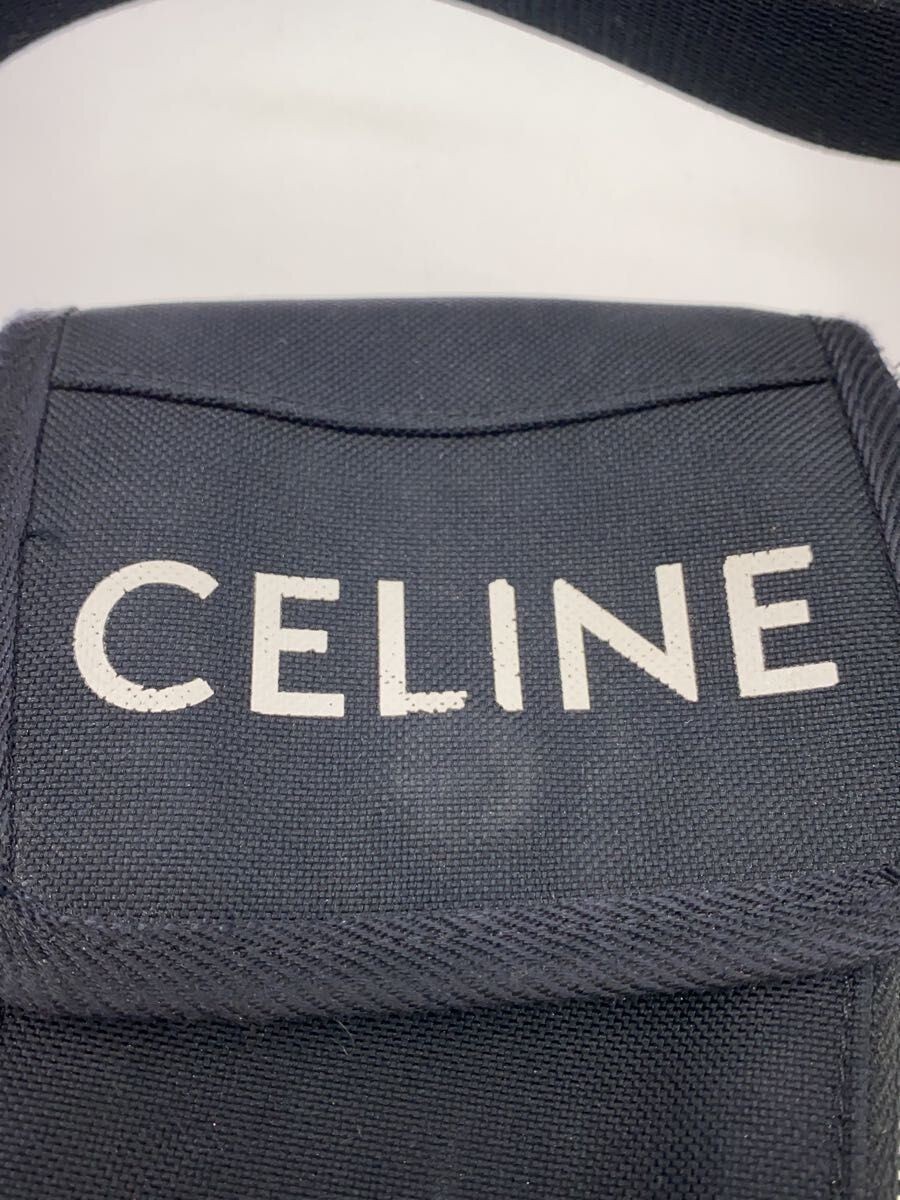 Black Plain Polyester Mobile Pouch by CELINE - image 5