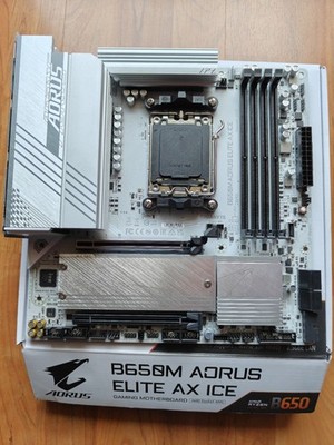 Am5 Gigabyte B650M Aorus Elite AX ICE | Mainboard. Defekt 